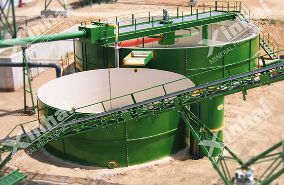 thickener in mineral processing