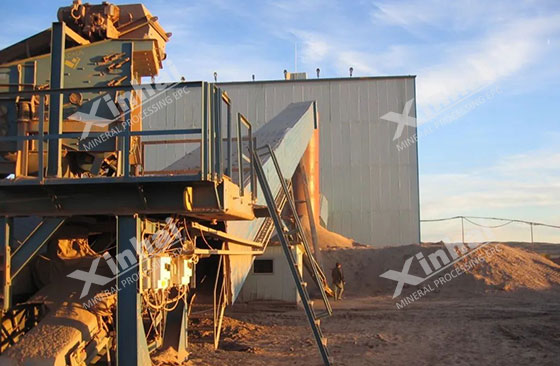 gold ore processing system